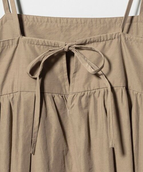 BEAUTY&YOUTH UNITED ARROWS / ビューティー&ユース ユナイテッドアローズ ミニ丈・ひざ丈ワンピース | バックホール キャミソール ワンピース ウォッシャブル | 詳細21