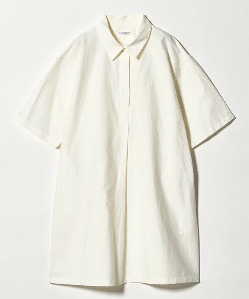 BEAUTY&YOUTH UNITED ARROWS / ビューティー&ユース ユナイテッドアローズ ミニ丈・ひざ丈ワンピース | コットンナイロン ミニ シャツワンピース | 詳細4