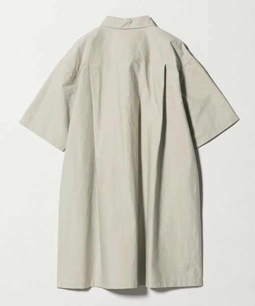 BEAUTY&YOUTH UNITED ARROWS / ビューティー&ユース ユナイテッドアローズ ミニ丈・ひざ丈ワンピース | コットンナイロン ミニ シャツワンピース | 詳細21