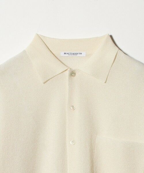 BEAUTY&YOUTH UNITED ARROWS / ビューティー&ユース ユナイテッドアローズ カーディガン・ボレロ | ミラノリブ シャツカーディガン ウォッシャブル | 詳細6