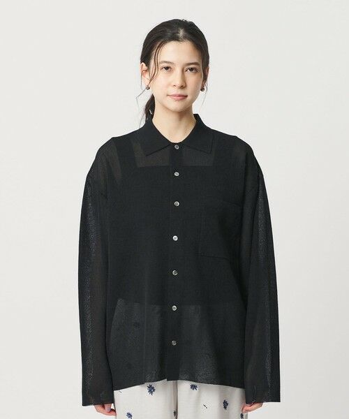 BEAUTY&YOUTH UNITED ARROWS / ビューティー&ユース ユナイテッドアローズ カーディガン・ボレロ | ミラノリブ シャツカーディガン ウォッシャブル | 詳細11