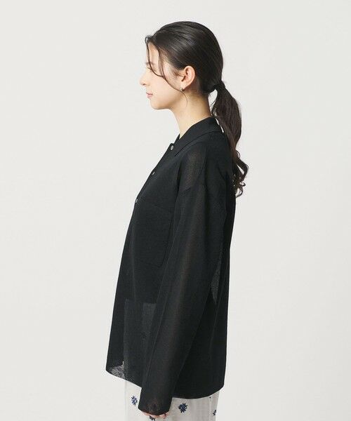BEAUTY&YOUTH UNITED ARROWS / ビューティー&ユース ユナイテッドアローズ カーディガン・ボレロ | ミラノリブ シャツカーディガン ウォッシャブル | 詳細12