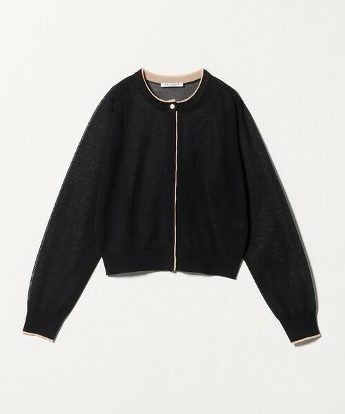 BEAUTY&YOUTH UNITED ARROWS / ビューティー&ユース ユナイテッドアローズ カーディガン・ボレロ | ライン クルーネック カーディガン ウォッシャブル | 詳細14