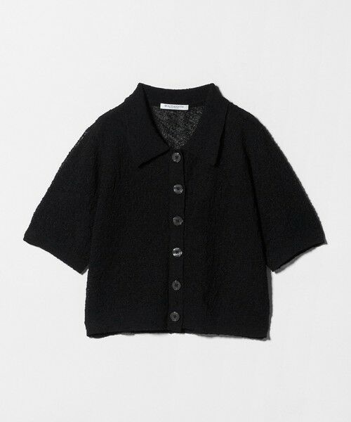 BEAUTY&YOUTH UNITED ARROWS / ビューティー&ユース ユナイテッドアローズ カーディガン・ボレロ | ノットヤーンニット ハーフスリーブ シャツ カーディガン ウォッシャブル | 詳細11