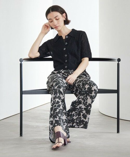 BEAUTY&YOUTH UNITED ARROWS / ビューティー&ユース ユナイテッドアローズ カーディガン・ボレロ | ノットヤーンニット ハーフスリーブ シャツ カーディガン ウォッシャブル | 詳細10