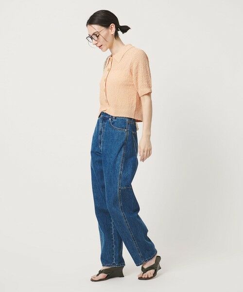 BEAUTY&YOUTH UNITED ARROWS / ビューティー&ユース ユナイテッドアローズ カーディガン・ボレロ | ノットヤーンニット ハーフスリーブ シャツ カーディガン ウォッシャブル | 詳細16