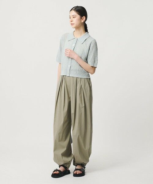 BEAUTY&YOUTH UNITED ARROWS / ビューティー&ユース ユナイテッドアローズ カーディガン・ボレロ | ノットヤーンニット ハーフスリーブ シャツ カーディガン ウォッシャブル | 詳細20