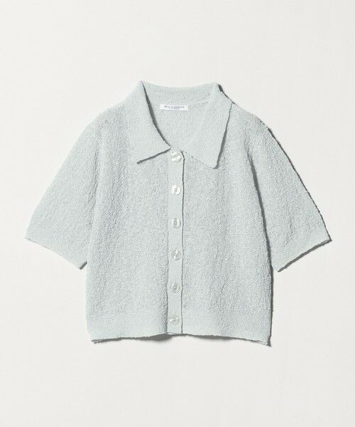 BEAUTY&YOUTH UNITED ARROWS / ビューティー&ユース ユナイテッドアローズ カーディガン・ボレロ | ノットヤーンニット ハーフスリーブ シャツ カーディガン ウォッシャブル | 詳細20
