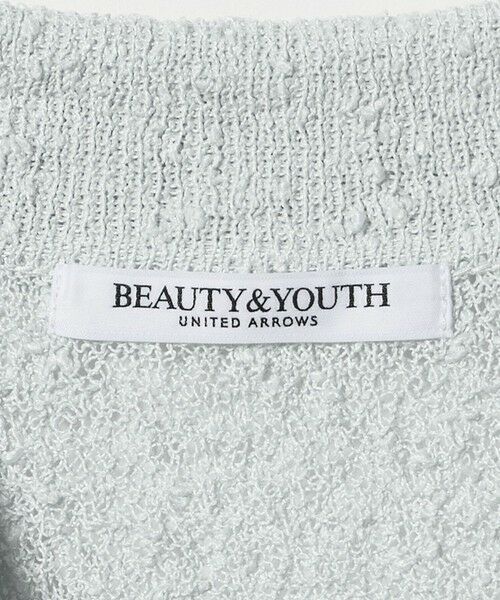 BEAUTY&YOUTH UNITED ARROWS / ビューティー&ユース ユナイテッドアローズ カーディガン・ボレロ | ノットヤーンニット ハーフスリーブ シャツ カーディガン ウォッシャブル | 詳細30