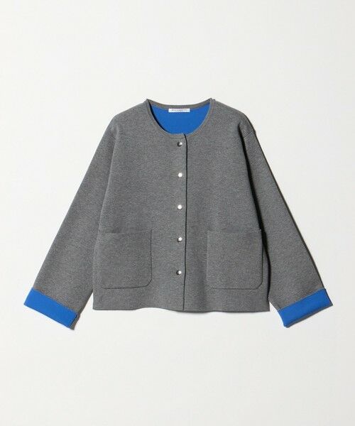 BEAUTY&YOUTH UNITED ARROWS / ビューティー&ユース ユナイテッドアローズ カーディガン・ボレロ | 【WEB限定 Wardrobe DAILY MINIMAL】バイカラー スナップボタンカーディガン ウォッシャブル | 詳細7