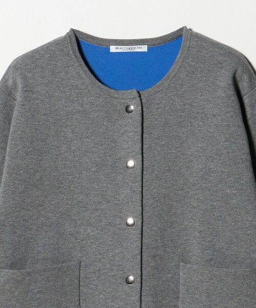 BEAUTY&YOUTH UNITED ARROWS / ビューティー&ユース ユナイテッドアローズ カーディガン・ボレロ | 【WEB限定 Wardrobe DAILY MINIMAL】バイカラー スナップボタンカーディガン ウォッシャブル | 詳細9