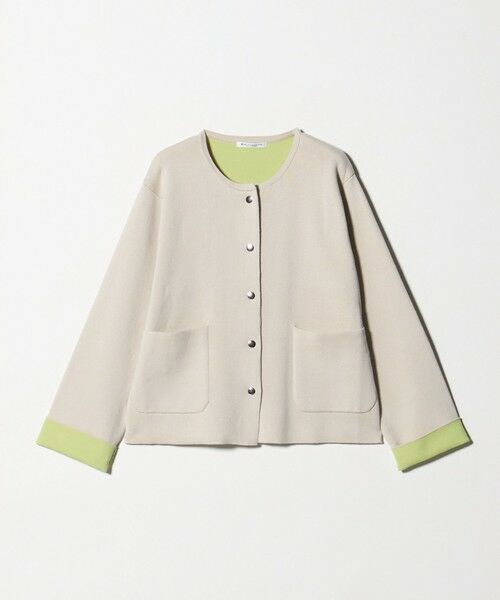 BEAUTY&YOUTH UNITED ARROWS / ビューティー&ユース ユナイテッドアローズ カーディガン・ボレロ | 【WEB限定 Wardrobe DAILY MINIMAL】バイカラー スナップボタンカーディガン ウォッシャブル | 詳細20