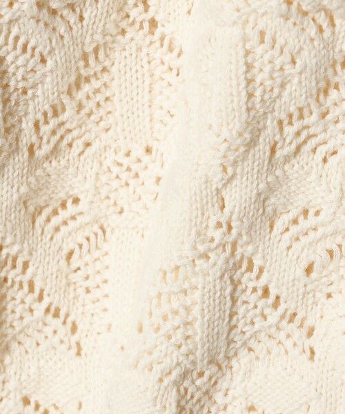 BEAUTY&YOUTH UNITED ARROWS / ビューティー&ユース ユナイテッドアローズ カーディガン・ボレロ | 【WEB限定 Wardrobe DAILY MINIMAL】レース ジップカーディガン ウォッシャブル | 詳細7