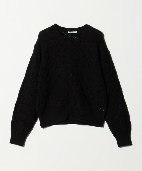 BEAUTY&YOUTH UNITED ARROWS / ビューティー&ユース ユナイテッドアローズ カーディガン・ボレロ | 【WEB限定 Wardrobe DAILY MINIMAL】レース ジップカーディガン ウォッシャブル | 詳細11