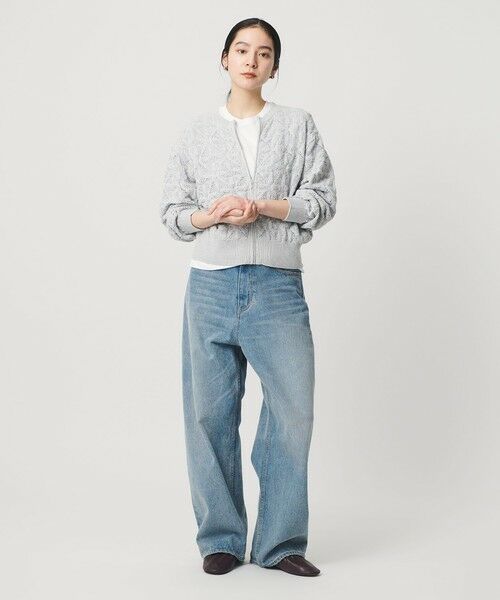 BEAUTY&YOUTH UNITED ARROWS / ビューティー&ユース ユナイテッドアローズ カーディガン・ボレロ | 【WEB限定 Wardrobe DAILY MINIMAL】レース ジップカーディガン ウォッシャブル | 詳細16