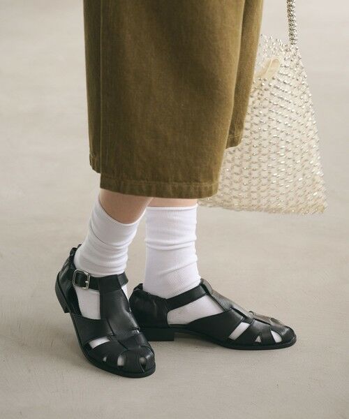 BEAUTY&YOUTH UNITED ARROWS / ビューティー&ユース ユナイテッドアローズ サンダル | ギャザー グルカサンダル | 詳細11