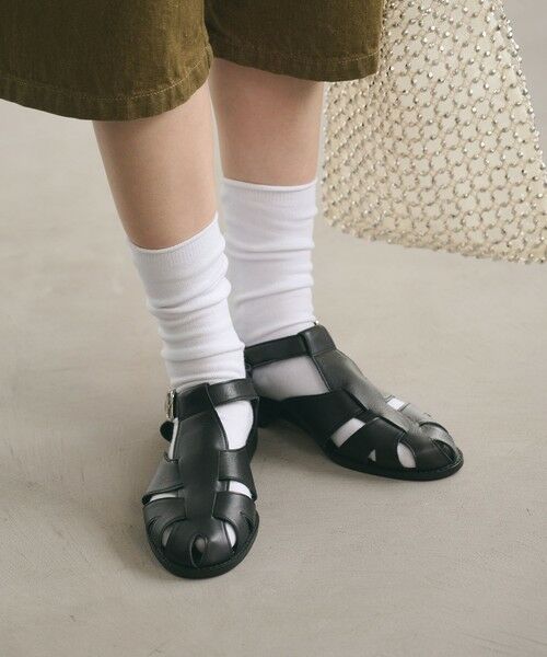 BEAUTY&YOUTH UNITED ARROWS / ビューティー&ユース ユナイテッドアローズ サンダル | ギャザー グルカサンダル | 詳細12