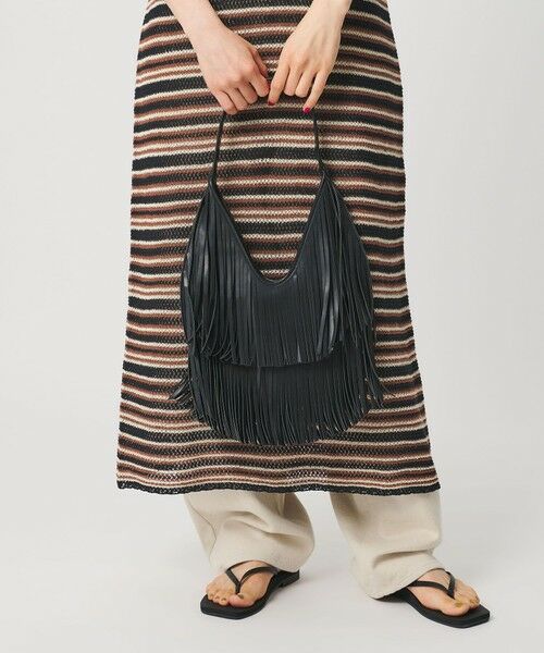 BEAUTY&YOUTH UNITED ARROWS / ビューティー&ユース ユナイテッドアローズ ショルダーバッグ | ＜HELOYSE＞フリンジ ショルダーバッグ | 詳細8