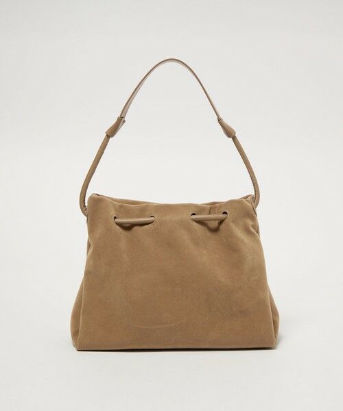 BEAUTY&YOUTH UNITED ARROWS / ビューティー&ユース ユナイテッドアローズ ショルダーバッグ | スエードライク チャーム ドロスト バッグ | 詳細14