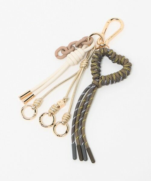 BEAUTY&YOUTH UNITED ARROWS / ビューティー&ユース ユナイテッドアローズ チャーム | ＜VIOLAd’ORO＞コード ハート バッグチャーム | 詳細1