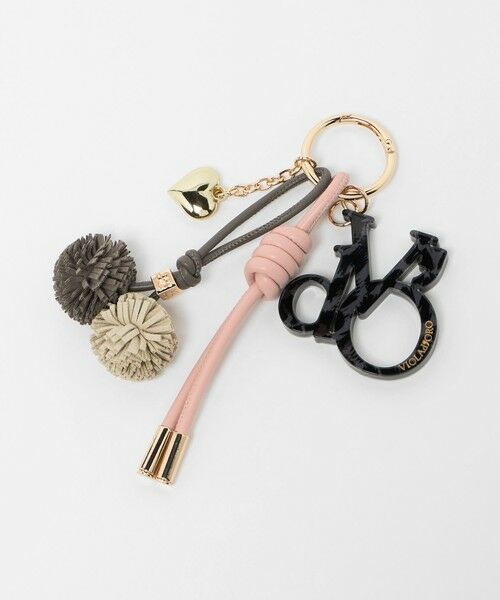 BEAUTY&YOUTH UNITED ARROWS / ビューティー&ユース ユナイテッドアローズ チャーム | ＜VIOLAd’ORO＞ポンポン ロゴ バッグチャーム | 詳細10