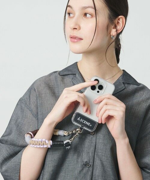 BEAUTY&YOUTH UNITED ARROWS / ビューティー&ユース ユナイテッドアローズ その他小物 | ＜A SCENE＞Design paracord strap スマホストラップ | 詳細7