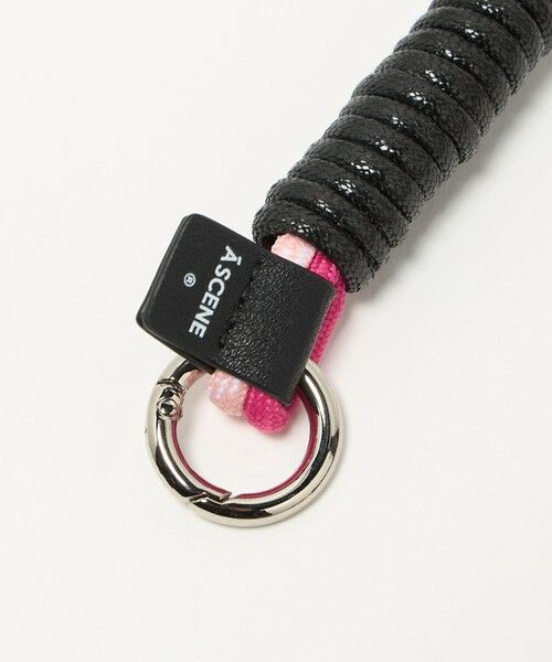 BEAUTY&YOUTH UNITED ARROWS / ビューティー&ユース ユナイテッドアローズ その他小物 | ＜A SCENE＞Design paracord shoulder スマホショルダー ピンク | 詳細6