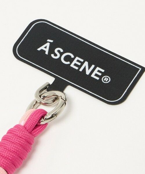 BEAUTY&YOUTH UNITED ARROWS / ビューティー&ユース ユナイテッドアローズ その他小物 | ＜A SCENE＞Design paracord shoulder スマホショルダー ピンク | 詳細7