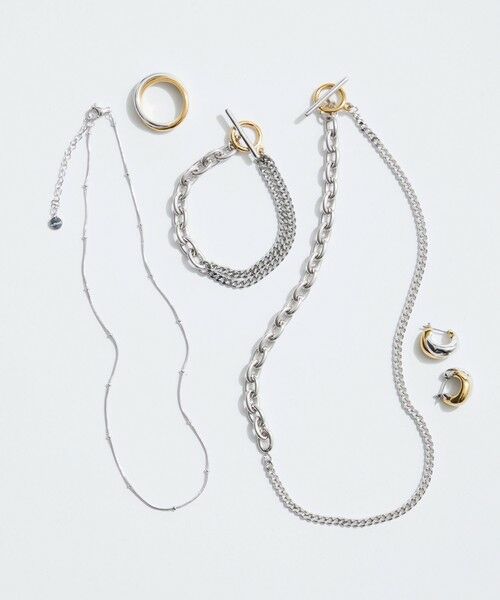 BEAUTY&YOUTH UNITED ARROWS / ビューティー&ユース ユナイテッドアローズ ピアス・イヤリング | ＜by Preek＞ミックス ボテロ フープ ピアス | 詳細13