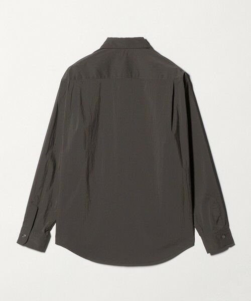 BEAUTY&YOUTH UNITED ARROWS / ビューティー&ユース ユナイテッドアローズ シャツ・ブラウス | ライト コットンナイロン ワッシャー レギュラーシャツ GRANDE TAPERD型 | 詳細15