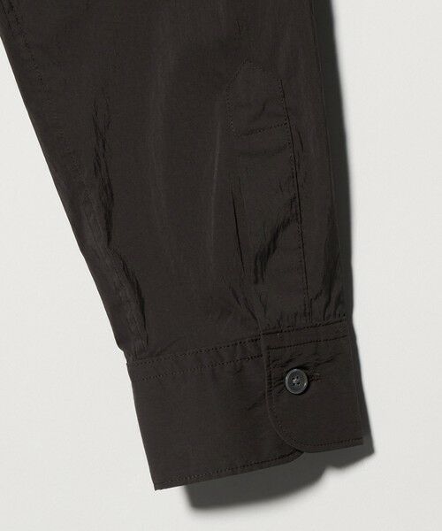 BEAUTY&YOUTH UNITED ARROWS / ビューティー&ユース ユナイテッドアローズ シャツ・ブラウス | ライト コットンナイロン ワッシャー レギュラーシャツ GRANDE TAPERD型 | 詳細5