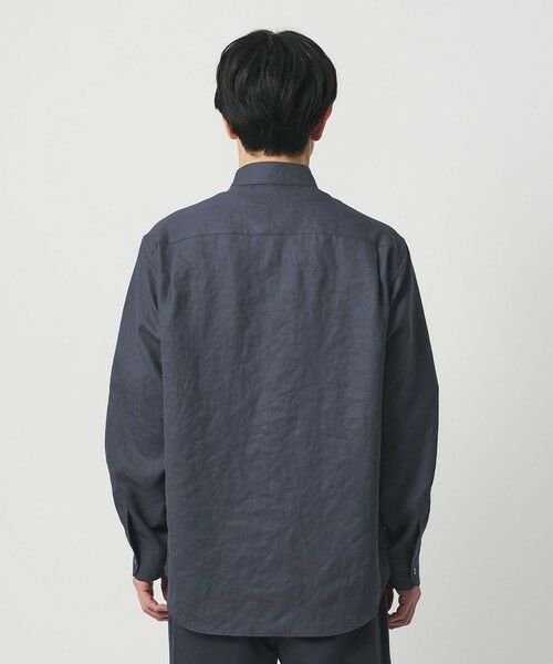 BEAUTY&YOUTH UNITED ARROWS / ビューティー&ユース ユナイテッドアローズ シャツ・ブラウス | ライト リネンタッチ レギュラー シャツ FORM TAPERD型 | 詳細11