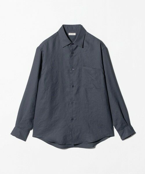BEAUTY&YOUTH UNITED ARROWS / ビューティー&ユース ユナイテッドアローズ シャツ・ブラウス | ライト リネンタッチ レギュラー シャツ FORM TAPERD型 | 詳細12