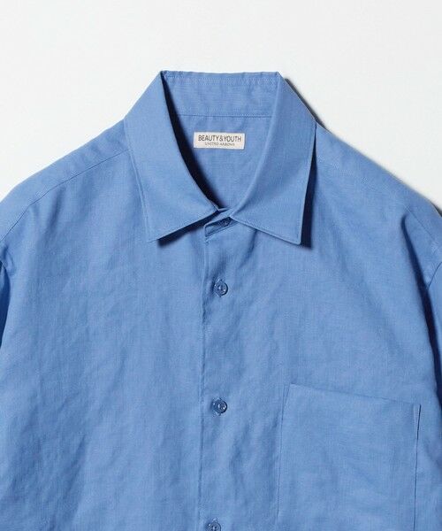 BEAUTY&YOUTH UNITED ARROWS / ビューティー&ユース ユナイテッドアローズ シャツ・ブラウス | ライト リネンタッチ レギュラー シャツ FORM TAPERD型 | 詳細24