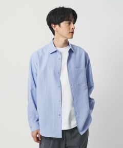 BEAUTY&YOUTH UNITED ARROWS / ビューティー&ユース ユナイテッドアローズ シャツ・ブラウス | ライト リネンタッチ ストライプ レギュラー シャツ FORM TAPERD型