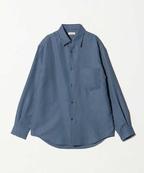 BEAUTY&YOUTH UNITED ARROWS / ビューティー&ユース ユナイテッドアローズ シャツ・ブラウス | ライト リネンタッチ ストライプ レギュラー シャツ FORM TAPERD型 | 詳細14