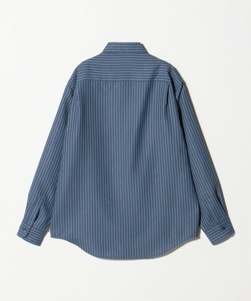 BEAUTY&YOUTH UNITED ARROWS / ビューティー&ユース ユナイテッドアローズ シャツ・ブラウス | ライト リネンタッチ ストライプ レギュラー シャツ FORM TAPERD型 | 詳細15