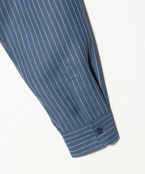 BEAUTY&YOUTH UNITED ARROWS / ビューティー&ユース ユナイテッドアローズ シャツ・ブラウス | ライト リネンタッチ ストライプ レギュラー シャツ FORM TAPERD型 | 詳細17