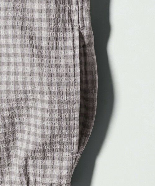 BEAUTY&YOUTH UNITED ARROWS / ビューティー&ユース ユナイテッドアローズ シャツ・ブラウス | シャーリング チェック ジップシャツ | 詳細11