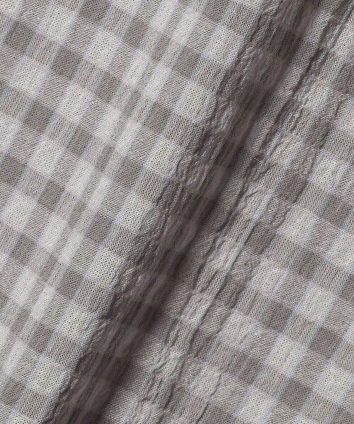 BEAUTY&YOUTH UNITED ARROWS / ビューティー&ユース ユナイテッドアローズ シャツ・ブラウス | シャーリング チェック ジップシャツ | 詳細12