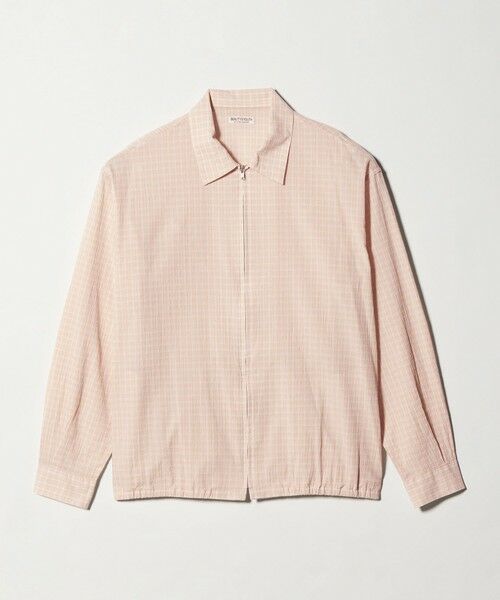 BEAUTY&YOUTH UNITED ARROWS / ビューティー&ユース ユナイテッドアローズ シャツ・ブラウス | シャーリング チェック ジップシャツ | 詳細19