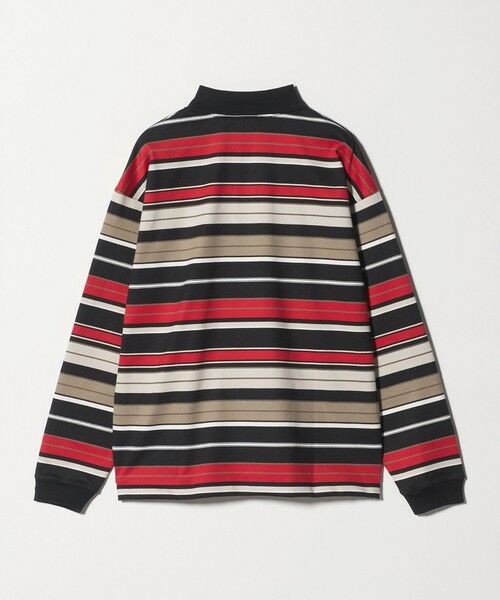 BEAUTY&YOUTH UNITED ARROWS / ビューティー&ユース ユナイテッドアローズ カットソー | マルチ ボーダー ロング スリーブ ポロカラー カットソー | 詳細9