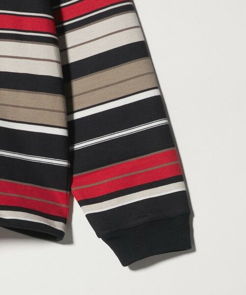 BEAUTY&YOUTH UNITED ARROWS / ビューティー&ユース ユナイテッドアローズ カットソー | マルチ ボーダー ロング スリーブ ポロカラー カットソー | 詳細11