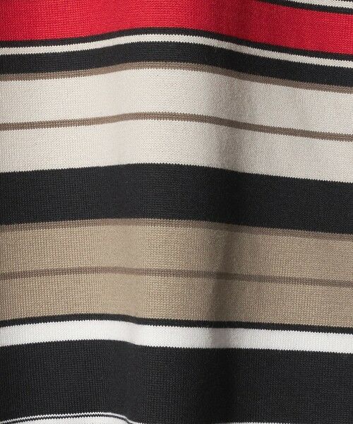 BEAUTY&YOUTH UNITED ARROWS / ビューティー&ユース ユナイテッドアローズ カットソー | マルチ ボーダー ロング スリーブ ポロカラー カットソー | 詳細13