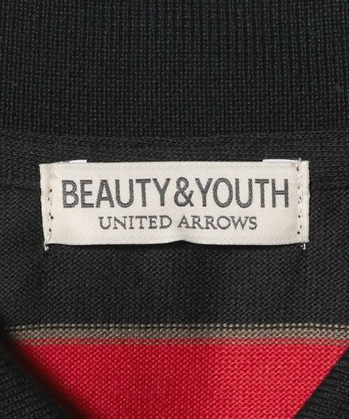 BEAUTY&YOUTH UNITED ARROWS / ビューティー&ユース ユナイテッドアローズ カットソー | マルチ ボーダー ロング スリーブ ポロカラー カットソー | 詳細14