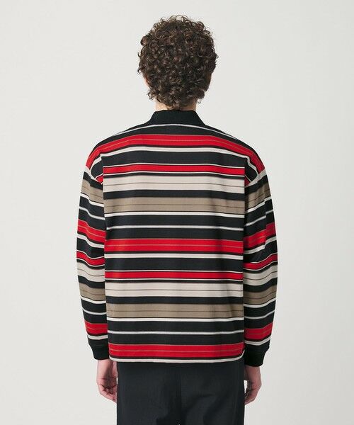BEAUTY&YOUTH UNITED ARROWS / ビューティー&ユース ユナイテッドアローズ カットソー | マルチ ボーダー ロング スリーブ ポロカラー カットソー | 詳細6