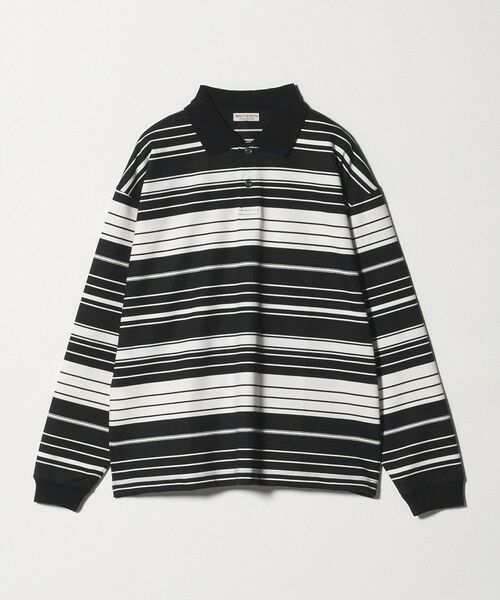 BEAUTY&YOUTH UNITED ARROWS / ビューティー&ユース ユナイテッドアローズ カットソー | マルチ ボーダー ロング スリーブ ポロカラー カットソー | 詳細20