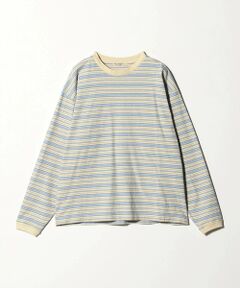 BEAUTY&YOUTH UNITED ARROWS / ビューティー&ユース ユナイテッドアローズ カットソー | オルタネイトボーダー ボリュームスリーブ クルーネック カットソー