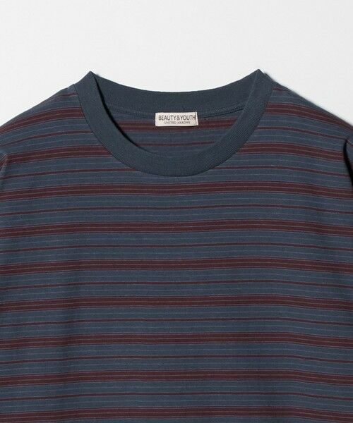 BEAUTY&YOUTH UNITED ARROWS / ビューティー&ユース ユナイテッドアローズ カットソー | オルタネイトボーダー ボリュームスリーブ クルーネック カットソー | 詳細5