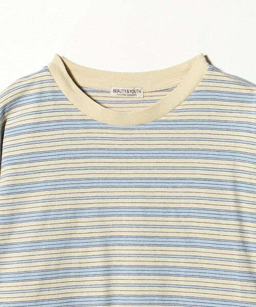 BEAUTY&YOUTH UNITED ARROWS / ビューティー&ユース ユナイテッドアローズ カットソー | オルタネイトボーダー ボリュームスリーブ クルーネック カットソー | 詳細4